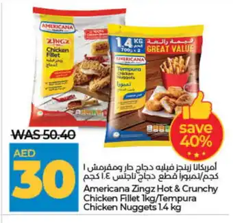 Lulu Hypermarket AMERICANA Chicken Fillet offer
