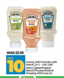 Lulu Hypermarket HEINZ Dressing offer