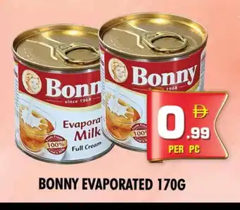Night to Night Hypermarket BONNY Evaporated Milk offer