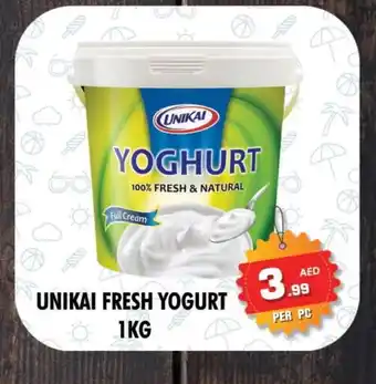Night to Night Hypermarket UNIKAI Yoghurt offer