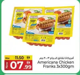 Kenz Hypermarket AMERICANA Chicken Franks offer