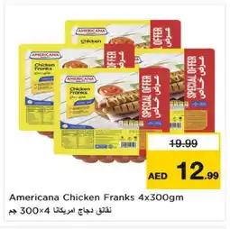 Nesto AMERICANA Chicken Franks offer