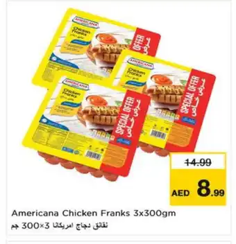 Nesto AMERICANA Chicken Franks offer