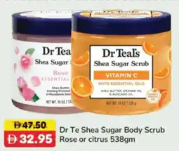 RAK Coop Dr Te Shea Sugar Body Scrub Rose or citrus offer