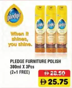 RAK Coop Pledge Furniture Polish offer