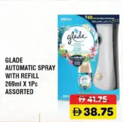 RAK Coop Glade automatic spray with Refill offer