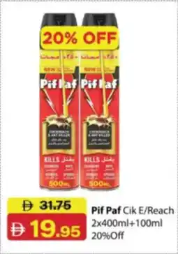 RAK Coop Pif Paf Cik E / Reach offer