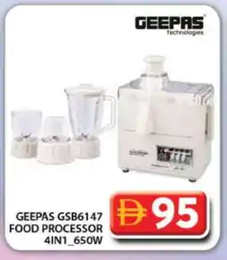 Grand Hyper Market GEEPAS Food Processor offer