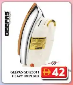 Grand Hyper Market GEEPAS Ironbox offer