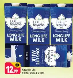 Shaklan HAYATNA Long Life / UHT Milk offer