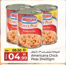 Kenz Hypermarket AMERICANA Chick Peas offer