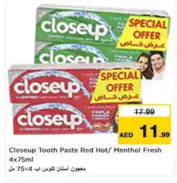 Nesto CLOSE UP Toothpaste offer