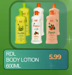Zain Hypermarket RDL Body Lotion & Cream offer