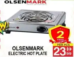 Gift Point Olsenmark electric hot plate offer
