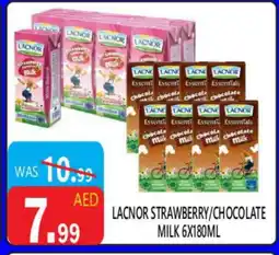 United Hypermarket LACNOR Flavoured Milk offer