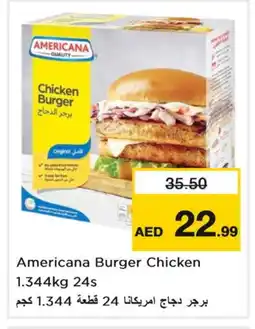 Nesto AMERICANA Chicken Burger offer