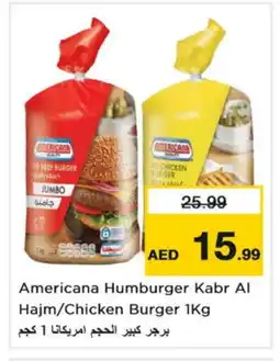 Nesto AMERICANA Chicken Burger offer