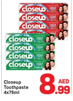 Day To Day CLOSE UP Toothpaste offer