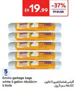 E City Enviro garbage bags white offer
