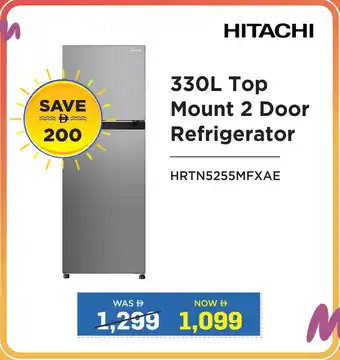 Eros Hitachi Top Mount 2 Door Refrigerator offer