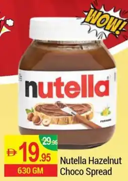New W Mart Nutella Hazelnut Choco Spread offer