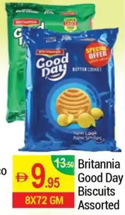 New W Mart Britannia Good Day Biscuits Assorted offer