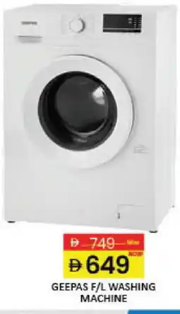 Mango Hypermarket LLC GEEPAS Washer / Dryer offer