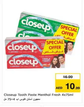 Nesto CLOSE UP Toothpaste offer