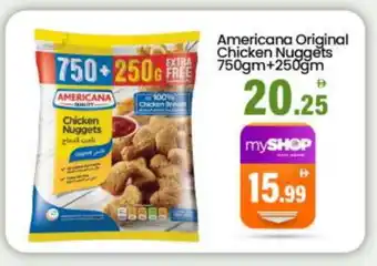 Bigmart AMERICANA Chicken Nuggets offer