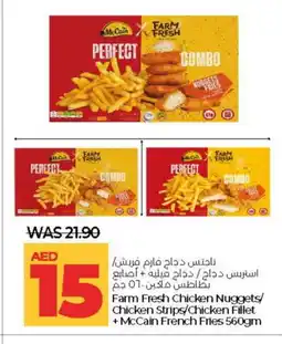 Lulu Hypermarket FARM FRESH Chicken Nuggets offer