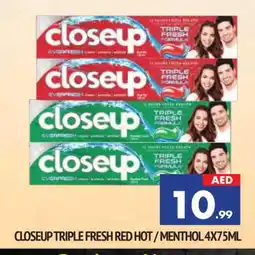 Al Madina CLOSE UP Toothpaste offer
