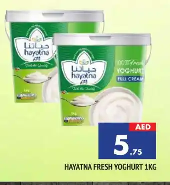 Al Madina HAYATNA Yoghurt offer