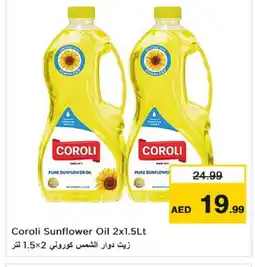 Last Chance COROLI Sunflower Oil offer