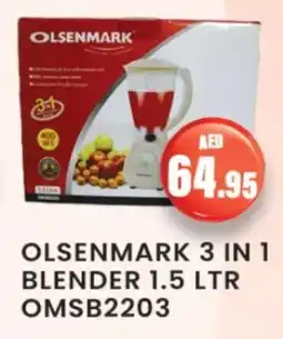 Zain Hypermarket OLSENMARK Mixer / Grinder offer