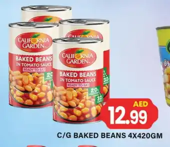 Zain Hypermarket CALIFORNIA GARDEN Baked Beans offer