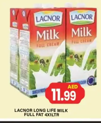 Zain Hypermarket LACNOR Long Life / UHT Milk offer