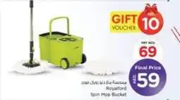 Nesto Royalford Spin Mop Bucket offer