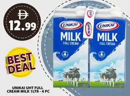 Grand Hyper Market Unikai uht full cream milk offer