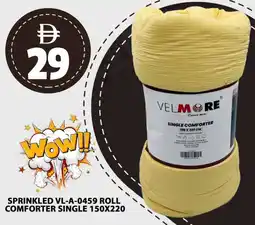 Grand Hyper Market Sprinkled VL-A-0459 roll comforter single offer