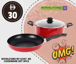Grand Hyper Market Royalford RF12597 NS cookware set offer
