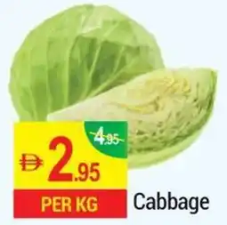 New W Mart Cabbage offer