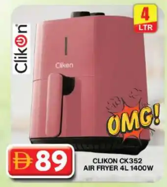 Grand Hyper Market CLIKON Air Fryer offer