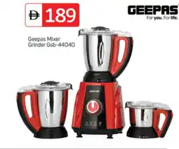 Talal Market GEEPAS Mixer / Grinder offer