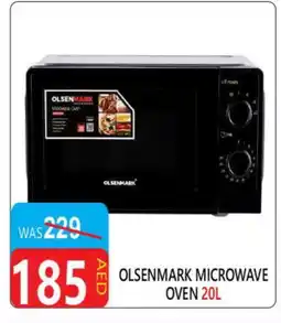 United Hypermarket OLSENMARK Microwave Oven offer