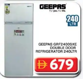 Grand Hyper Market GEEPAS Refrigerator offer
