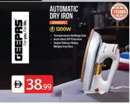 Talal Market GEEPAS Ironbox offer