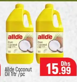Al Madina ALLDE Coconut Oil offer