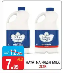 United Hypermarket HAYATNA Fresh Milk offer