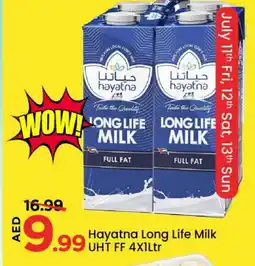 Mark & Save HAYATNA Long Life / UHT Milk offer