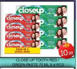 Mango Hypermarket LLC CLOSE UP Toothpaste offer